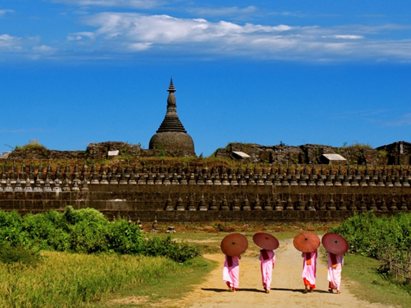Don't miss the unique Mrauk U temple on your Myanmar Holiday