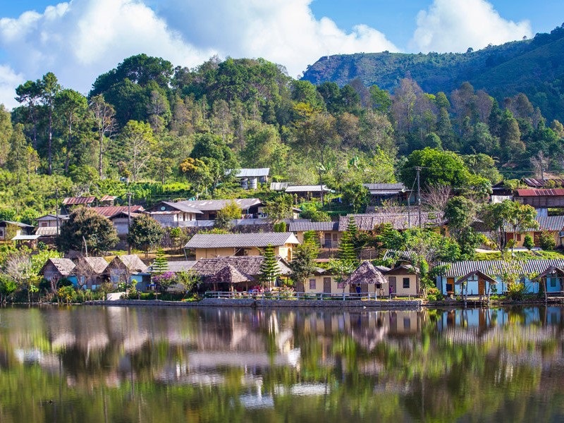 Picturesque town of Pai